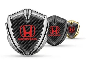 Honda Individuelles Logo Abzeichen Pro Stil Edelstahl